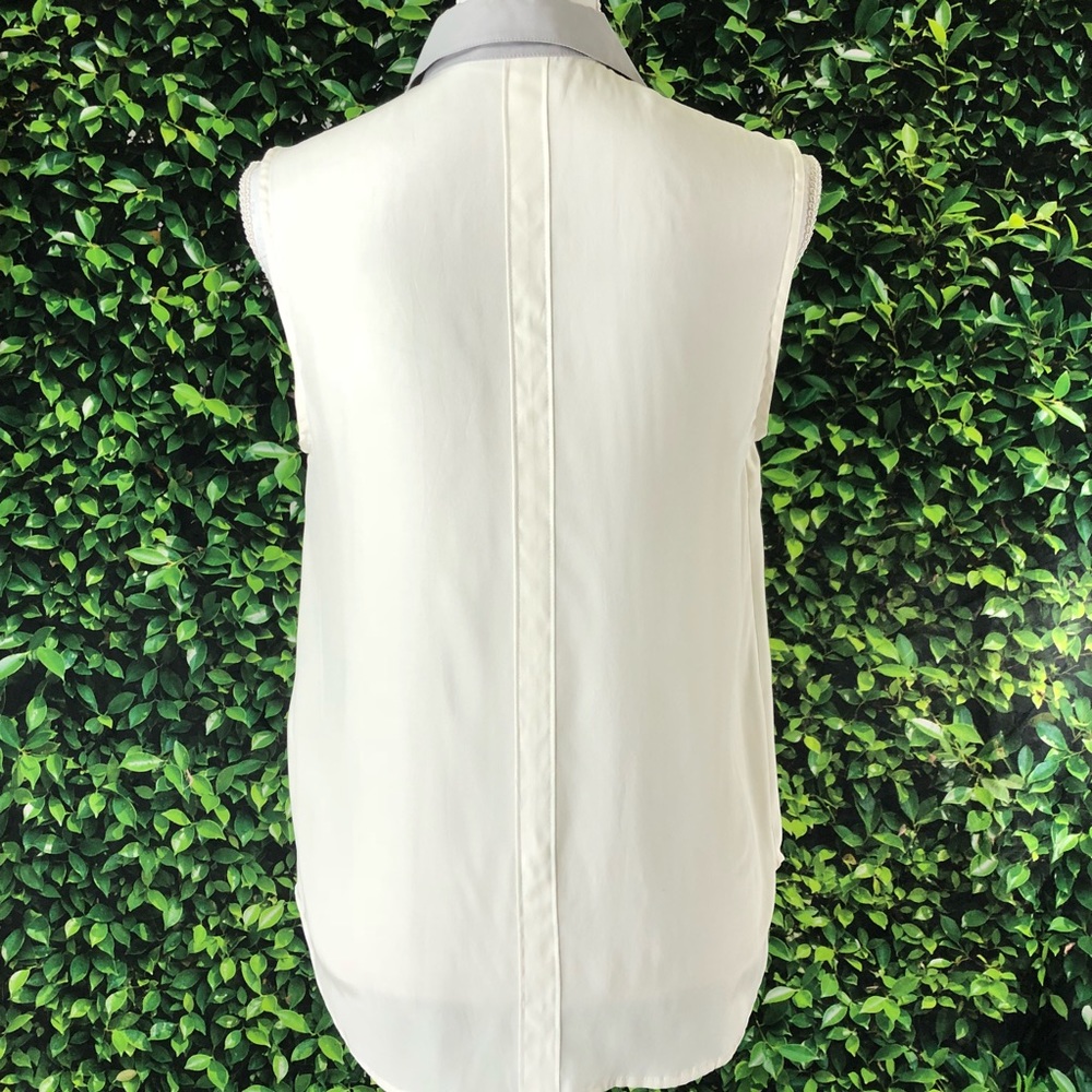 Frame Silk Sleeveless Top - Picture 5 of 8